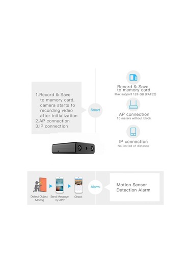 4k 1080p Mini İp Kamera Xd Wifi Gece Görüş Kamerası Ir-cut Hareket Algılama Güvenlik Kamerası Hd Video Kaydedici