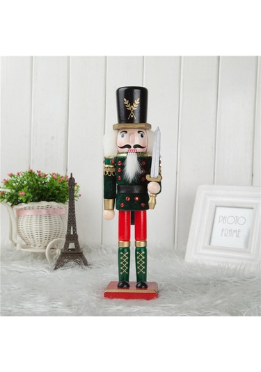 Dolıty 30 Cm Ahşap Fındıkkıran Asker Figürleri Modeli Kukla Tarif Edildiği Gibi