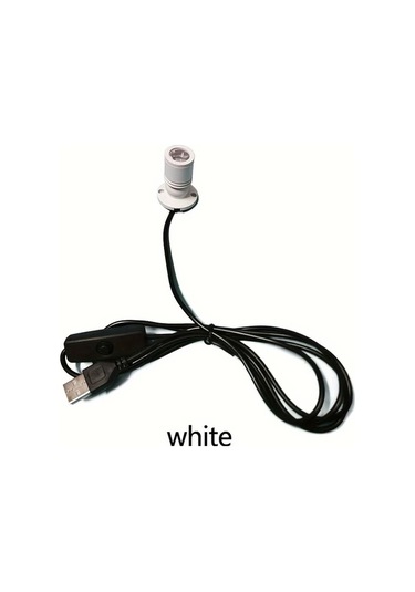 Willowhaven Aosuı Mini Usb Led Spot Işığı Siyah Beyaz Işık İç Mekan Aydınlatma Siyah - Beyaz İşık