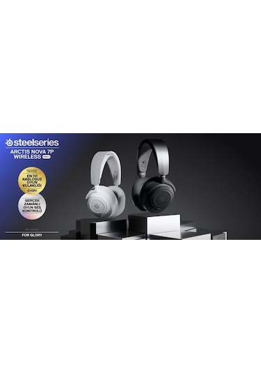 Steelseries Arctis Nova 7p Gen2 Kablosuz Siyah Gaming Kulaklık