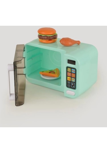 Dokunmatik Ekranlı Işıklı Ve Sesli Oyuncak Mikrodalga Fırın - Lc-30994