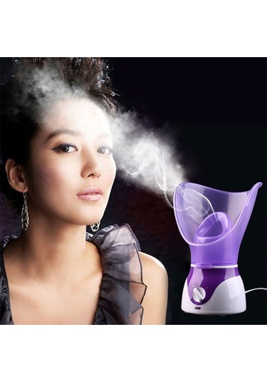 Sones Derinlemesine Temizlik Yüz Temizleyici Güzellik Yüz Buharlama Cihazı Yüz Buhar Makinesi: Yüz Termal Spreyi Cilt Bakım Aracı Otomatik Alkol Spreyi Ab Fişi Pembe