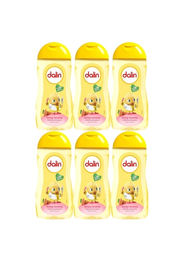 Dalin Bebek Kolay Tarama Şampuanı 200 ML 6'lı Set