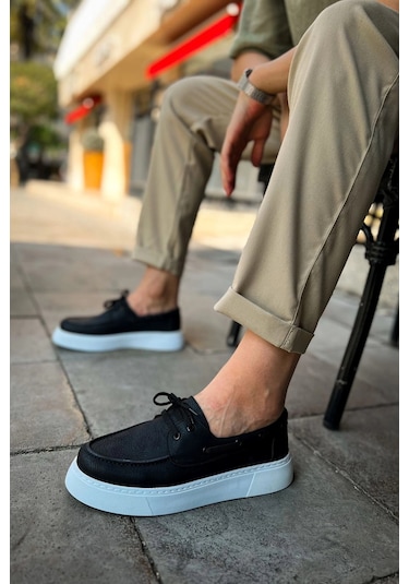 Ch419 - Cbt Torrini Erkek Ayakkabı Sıyah Çok Renkli