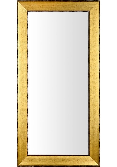 Geniş Yaldız Çerçeveli Küçük Boy Ayna