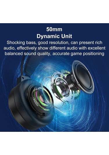 Youmex Siyah 7.1 Surround Sesli Kablolu Gaming Kulaklık, Gürültü Engelleme Mikrofon Ve Rgb Işık Efekti İle Derin Taban, Espor Oyunları İçin Optimal Konfor