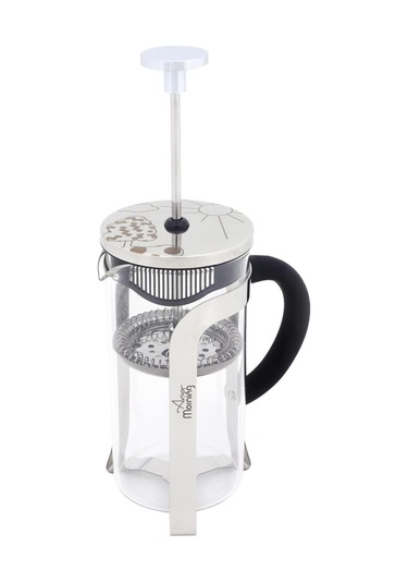 Any Morning Fy450 Kahve Ve Bitki Çayı İçin french Press 600 ML Gri