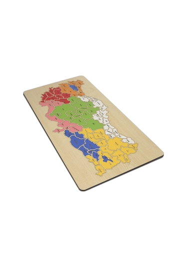 Capellawoodworks Türkiye Haritası Puzzle Yapboz