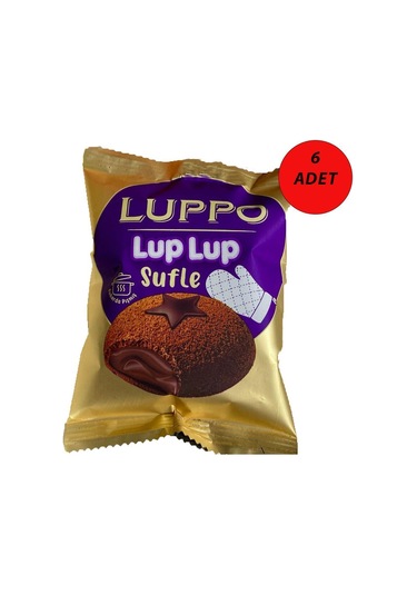 Lup Lup Sufle Kek 6'lı