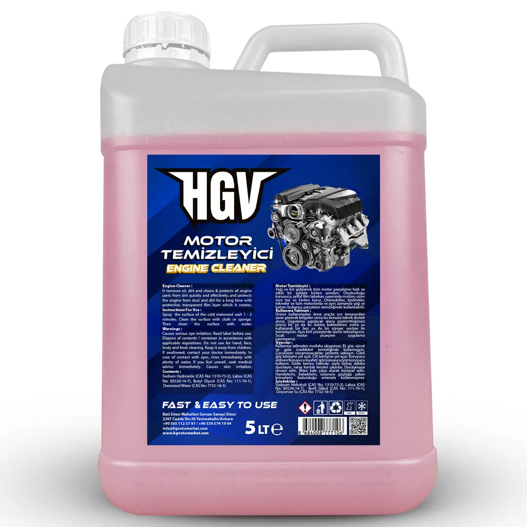 Motor Temizleyici 5lt Hgv