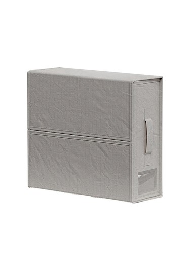 Cbtx Yatağın Altında Saklama Kutusu Oxford Kumaş Katlanabilir Elbise Battaniye Çanta - Gri