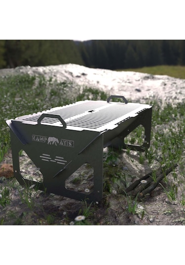 Kamp Ayısı Easy Mangal : Taşınabilir Katlanabilir Hafif Izgara