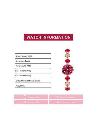 Kadın Bilezik Saat Kadın Lüks Resmi Kadın Paslanmaz Çelik Aydınlatmalı Su Geçirmez Tarih Saati Diğer