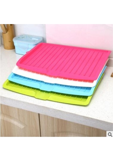 Wezone Mutfak Meyve Sebze Sulama Tepsisi, Tabak Bardağı Depolama Rafı, Yıkama Rakusu, Etkili Sulama Fonksiyonu, Mavi Renk Diğer