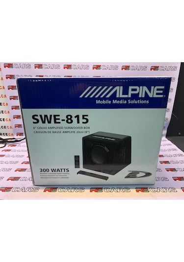 Alpine Swe-815 Subwoofer Bas