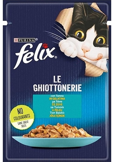 Felix Pouch Ton Balıklı Yetişkin Kedi Konservesi 6 Adet 85 Gr 145-20007.02