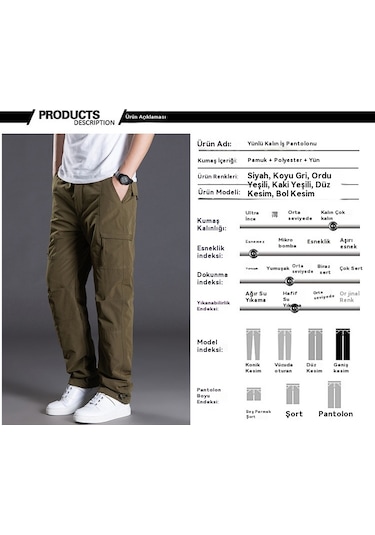 Erkekler İçin Kışlık Polar Astarlı Su Geçirmez Ve Rüzgar Geçirmez Softshell Pantolon Lacivert