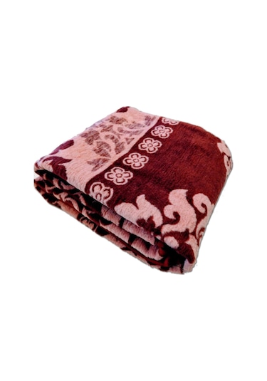 Algelsineve Pembelim Çift Kişilik Lüks Peluş Uşak Battaniyesi Pembe