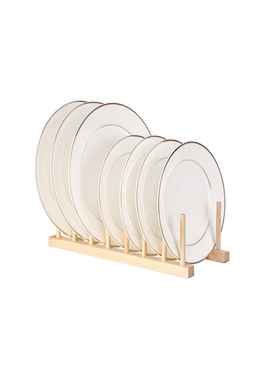 Çok Amaçlı Ahşap Bulaşık Rafı Bulaşık Kurutma Süzgeci Depolama Standı Tutucu