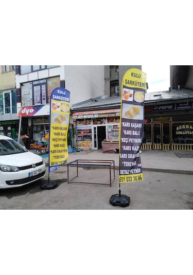 Özel Logolu Yelken Plaj Bayrağı