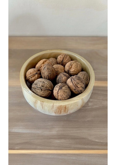 El Yapımı Kayın Ağacı Ahşap Kase