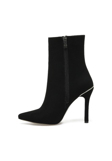 Nine West SEMENTA 2PR Siyah Kadın Topuklu Bot Siyah