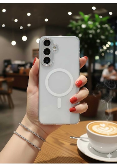 Samsung Uyumlu  S 25 Fe Mika Magsafe Kılıf Modeli