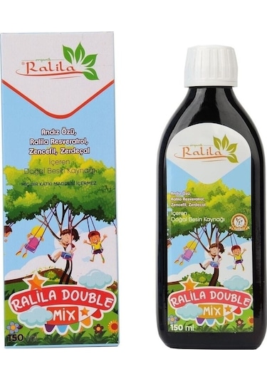 Ralila Double Mix Andız Özü - Resveratrol - Zencefil - Zerdeçal 150 ML