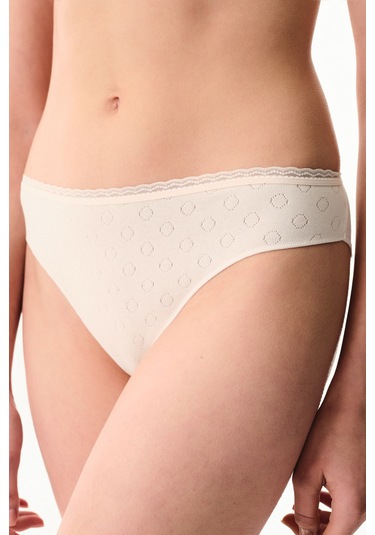 Penti Krema Pembesi Pointel Slip Külot