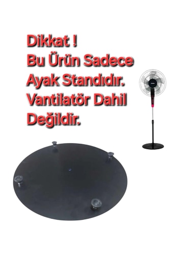 Altus Uyumlu Al 16 A Vantilatör Ayak Standı Siyah