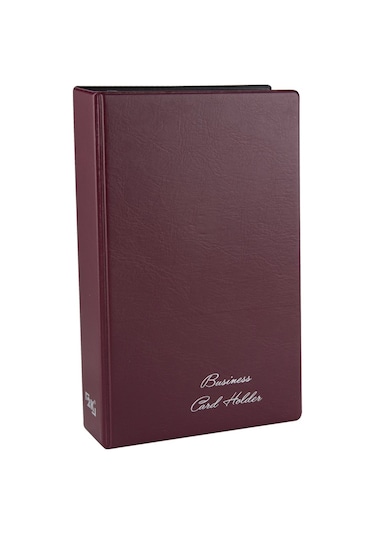 Biala Mekanizmalı 4 Sıralı 96 Kart Kapasiteli İndeksli Kartvizitl Siyah