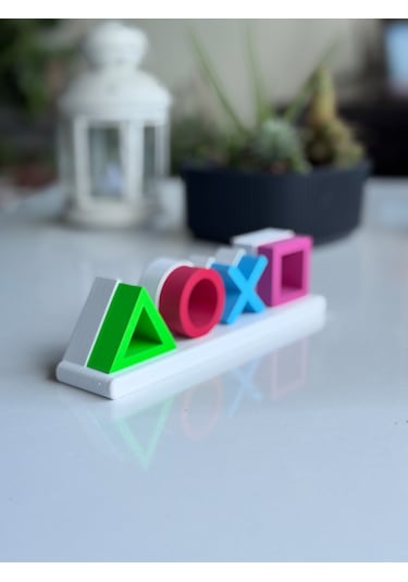 Dekoratif Playstation Aksesuarı ,masa Üstü Playstation Dekoru