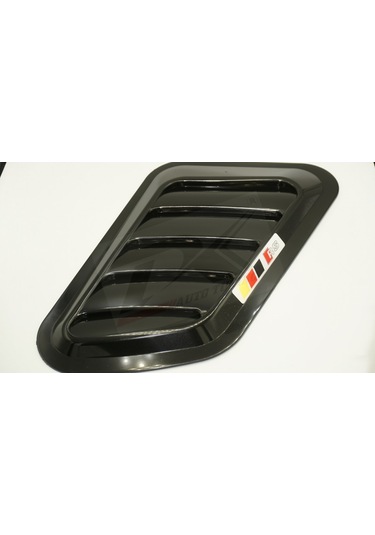 Audi Rs Logo Ön Kaput Glossy Black Air Flow Rüzgarlık