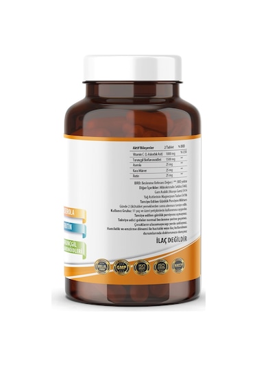 Ester C Vitamini 1000 Mg Kara Mürver 120 Tablet Vitamin C
