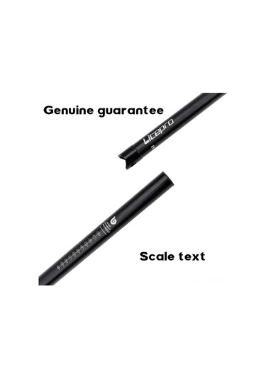 Yaozixa Brompton Çekirdekli Bisiklet İçin Litepro Alüminyum Özellikli 31.8mm Ultra Hafif Yüksek Dayanıklı Sarı Renkli Oturma Tüpü Altın