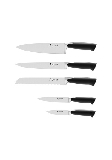 Aryıldız Nara 6 Parça Bıçak Seti 257869 Siyah