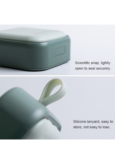 Sones İlaç Paketleme Kutusu Taşınabilir Taşınabilir Saklama Kutusu Küçük İlaç Kutusu Pembe