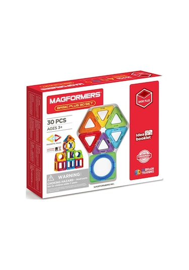 Magformers Mıknatıslı Basic Plus Set - 30 Parça