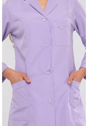 Uniprom Kadın İş Önlüğü Temizlik Görevlisi Hademe Aşçı Stajyer Lila