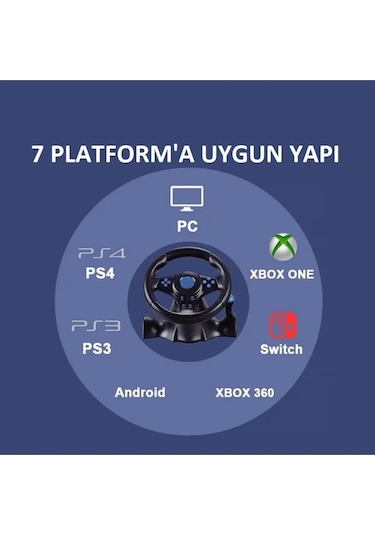 Pc Ps4 Ps3 Xbox Android Switch Uyumlu Direksiyon Seti