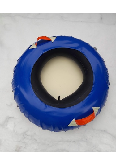 Kar Kızağı Şişme Büyükboy 110 Cm Çap Mavi