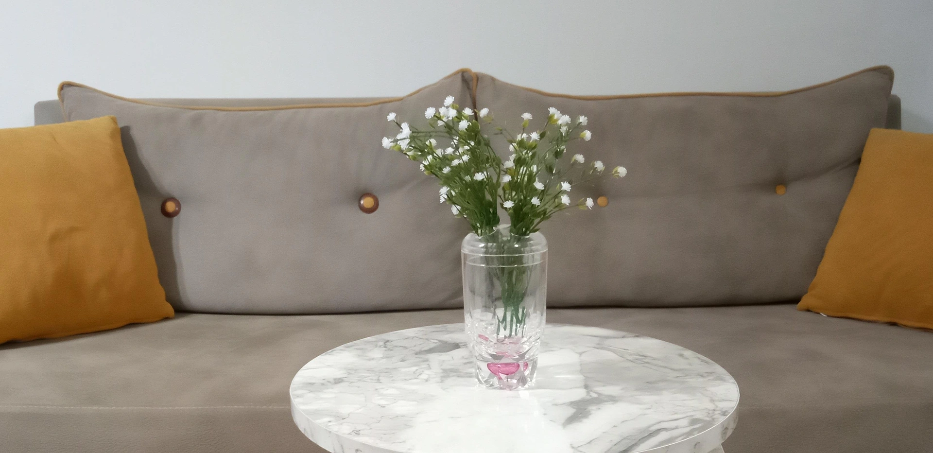 2 Adet Vazo Dahil,vazoda Çiçek,beyaz Yapay Çiçek,vazo Dekoratif Kristal Damlalı 6x6x19cm Çok Renkli