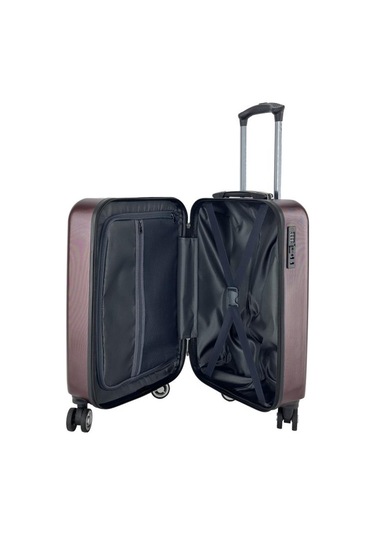 Kabin Boy %100 Polikarbon Valiz Bordo 1815 Bordo
