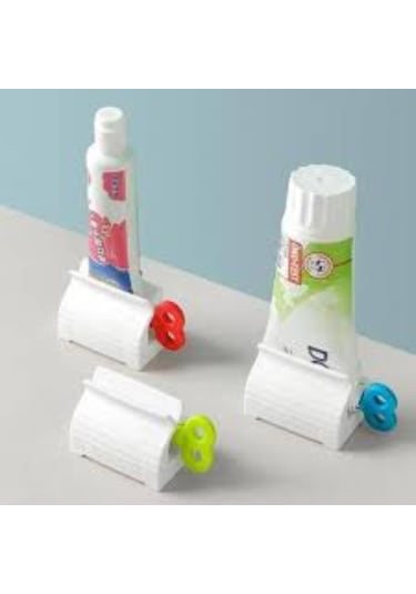 Diş Macunu Sıkma Aleti 2 Adet Çok Renkli