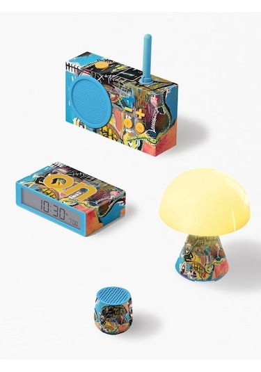 Lexon Flip + Alarm Saat X X Jean-michel Basquiat Skull