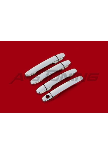 Toyota Corolla Uyumlu Krom Kapı Kolu 2007-2013 4 Kapı Paslanmaz Çelik N11.1060