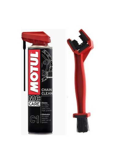 Motul C1 Zincir Temizleyici 400 ML + Fırça