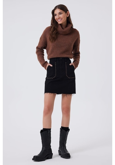 Lee Cooper Rıta Kadın Jean Etek Rosada Vbl-16957 - Rosada Vbl Çok Renkli