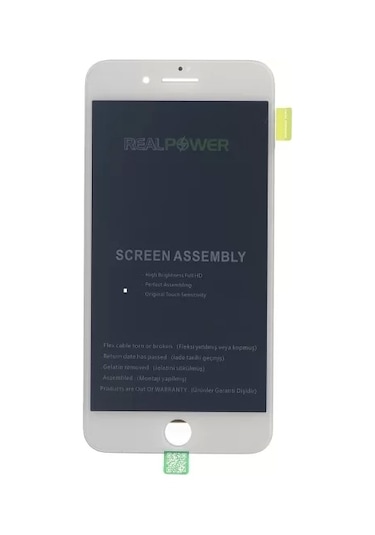 Realpower Apple Uyumlu iPhone 8 Plus Lcd Ekran Dokunmatik Hq Beyaz