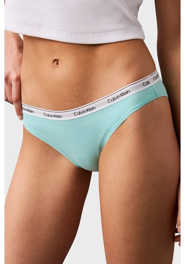 Calvin Klein Bayan Külot 000qd5207e Wac Siyah-beyaz-açık Mavi Siyah-beyaz-açık Mavi